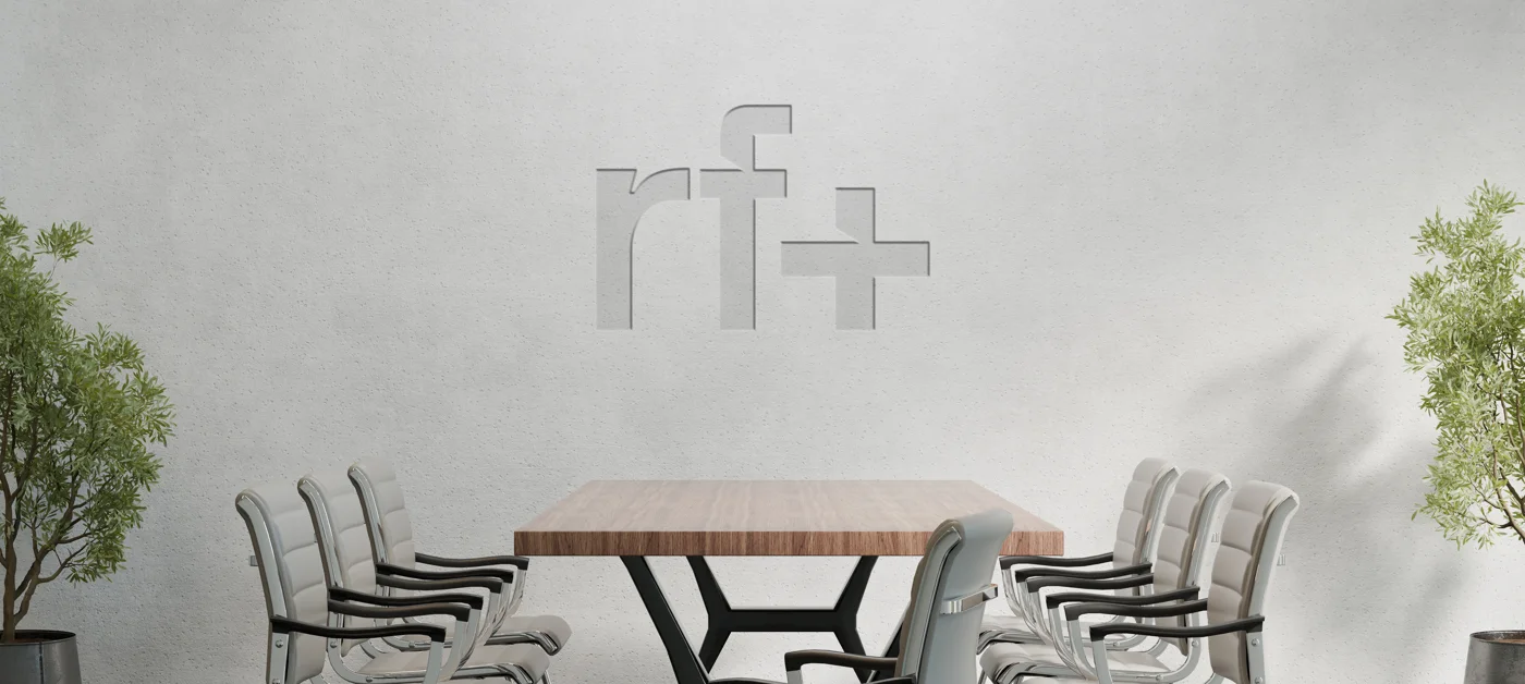 Office-branding concept from the identity guidelines